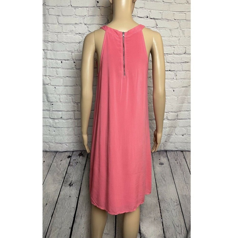 NWT New $128 Splendid Sleeveless Pink Dress Zip Back Size S - Picture 5 of 8